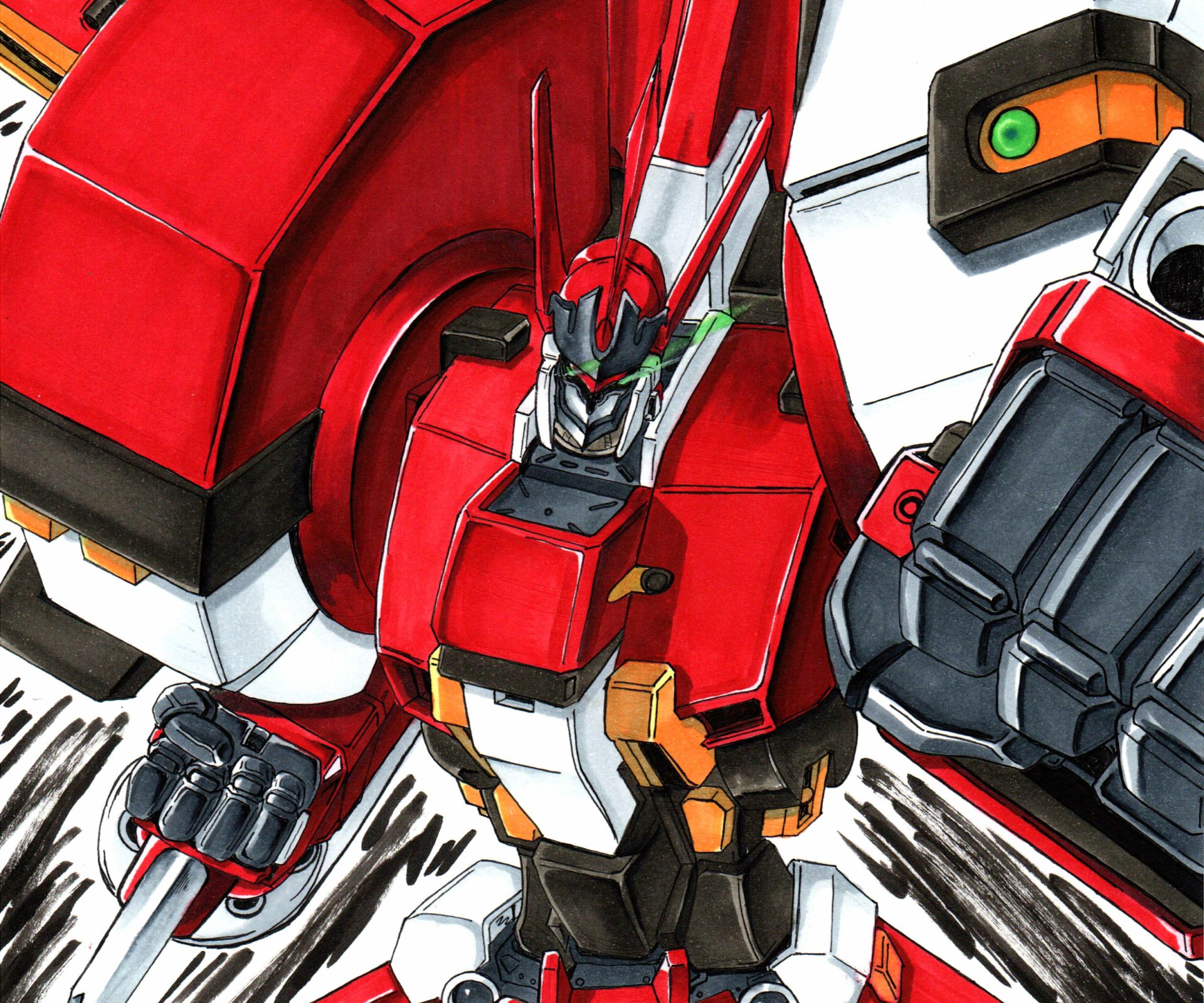 Download Anime Super Robot Wars HD Wallpaper