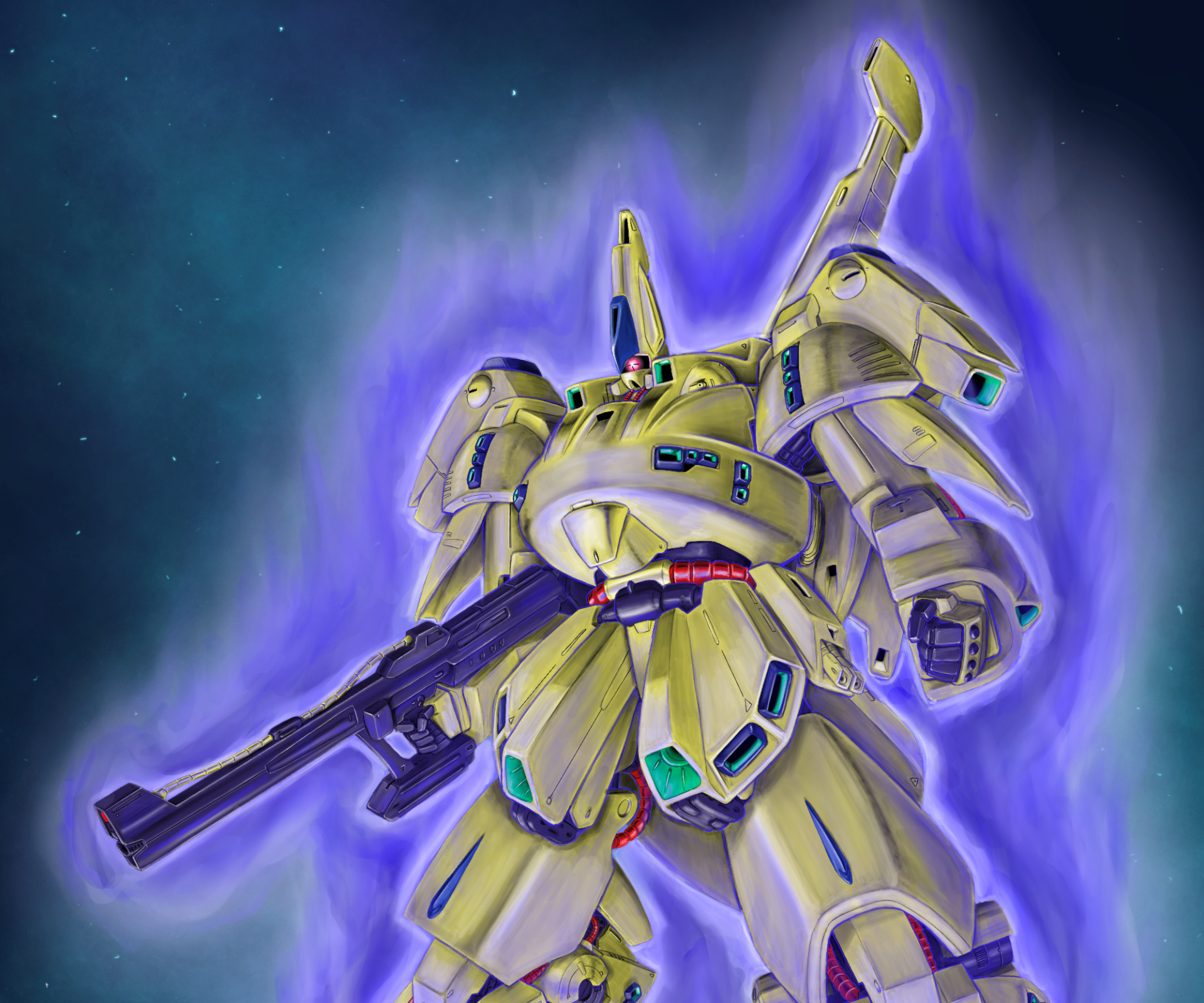 Download Anime Mobile Suit Zeta Gundam HD Wallpaper
