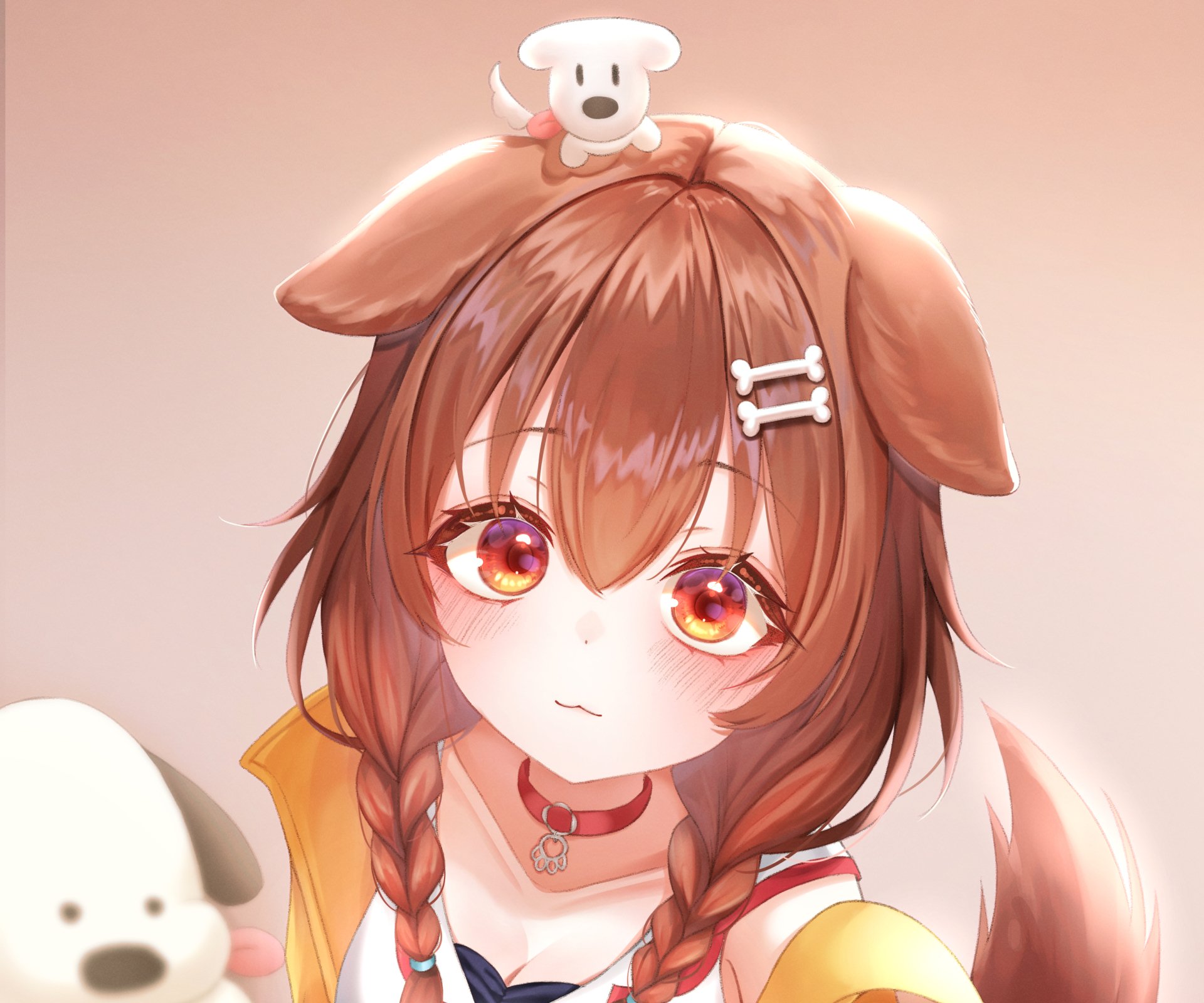 Download Hololive Inugami Korone Anime Virtual Youtuber HD Wallpaper