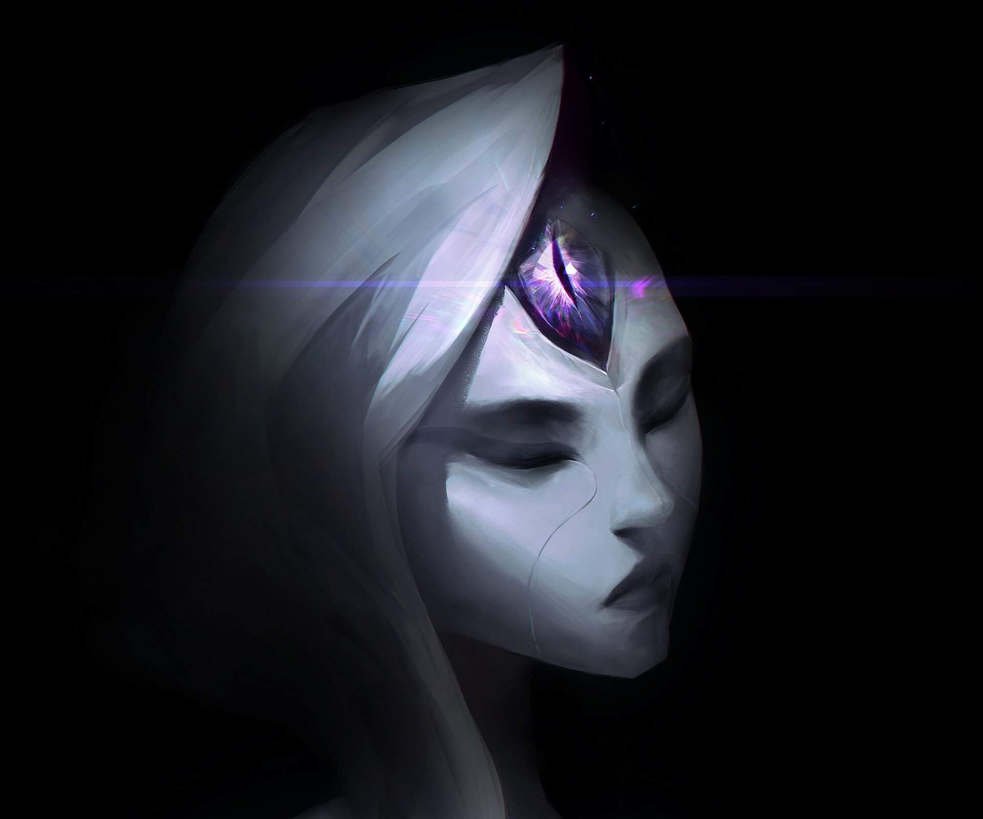 Download Bel'Veth (League Of Legends) Video Game League Of Legends HD Wallpaper by Shaoming Luo