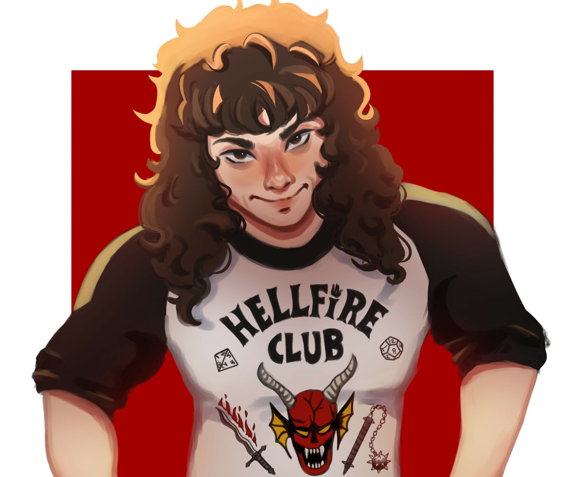 Download Eddie Munson TV Show Stranger Things HD Wallpaper by Tina Duran