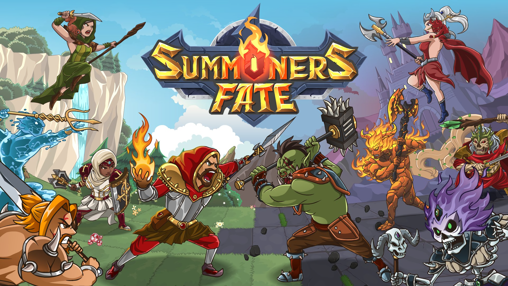 Download Video Game Summoners Fate HD Wallpaper