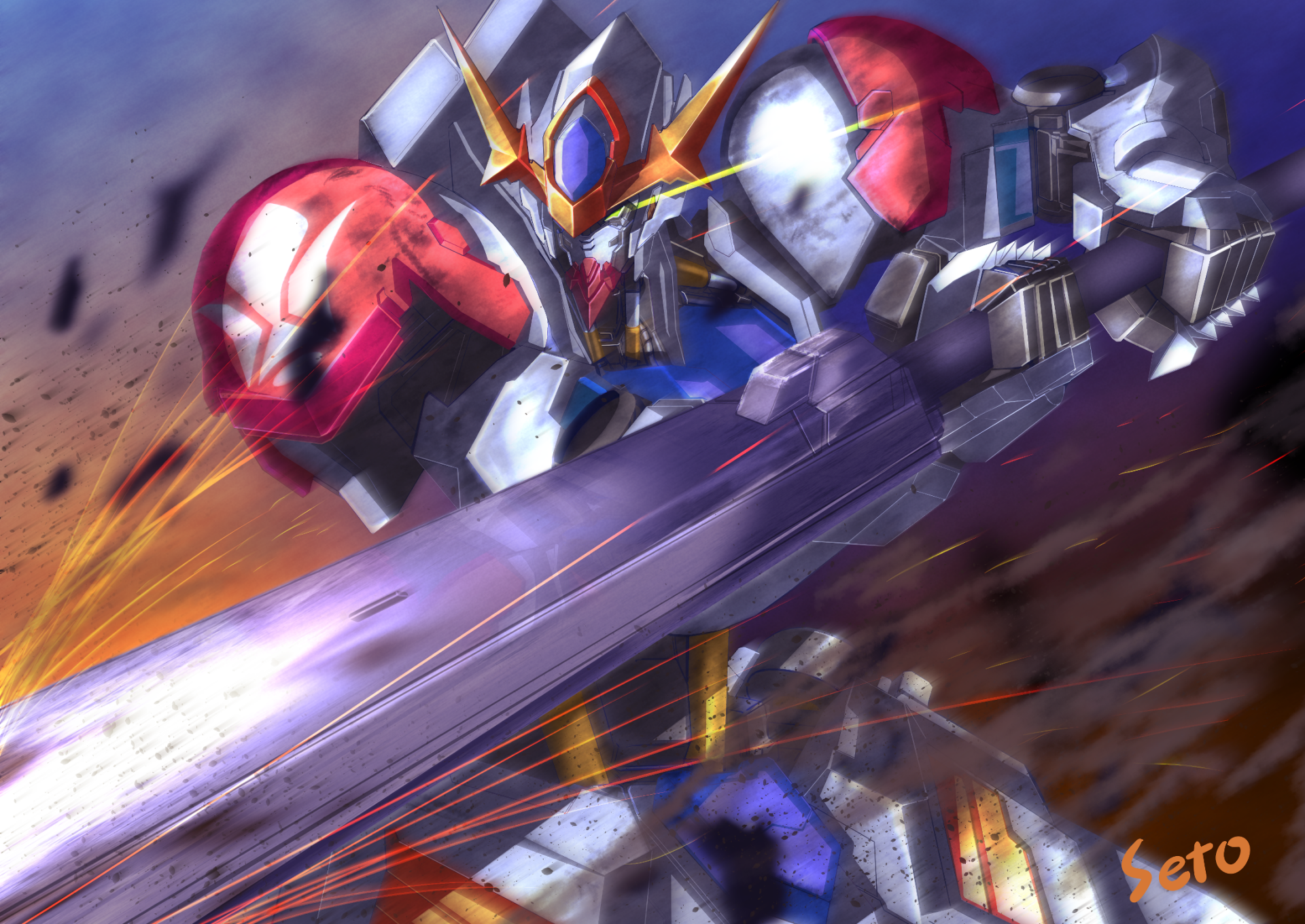 Download Anime Mobile Suit Gundam: Iron-Blooded Orphans HD Wallpaper