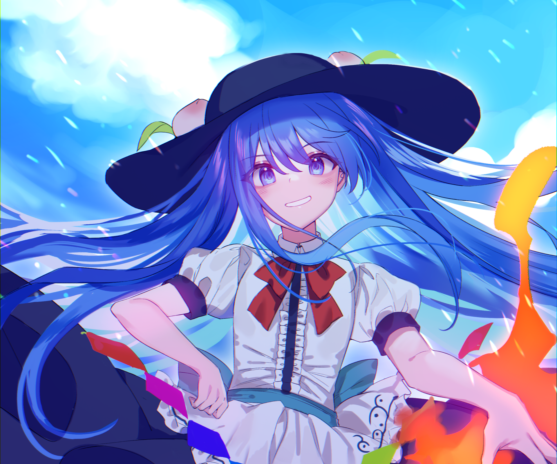 Download Tenshi Hinanai Anime Touhou HD Wallpaper