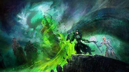 video game Guild Wars 2: End of Dragons HD Desktop Wallpaper | Background Image