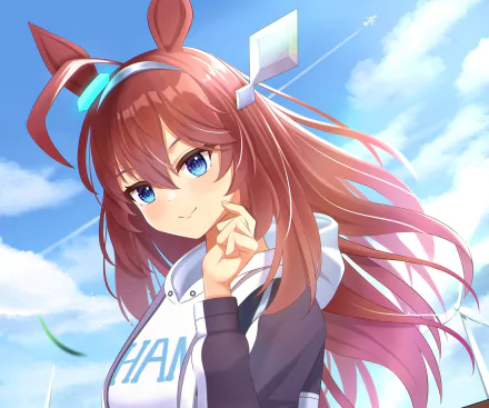 Mihono Bourbon Anime Uma Musume: Pretty Derby HD Desktop Wallpaper | Background Image