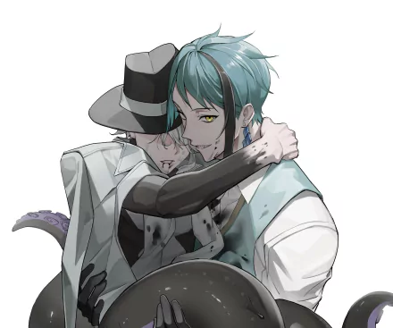 Jade Leech Azul Ashengrotto video game Twisted Wonderland HD Desktop Wallpaper | Background Image