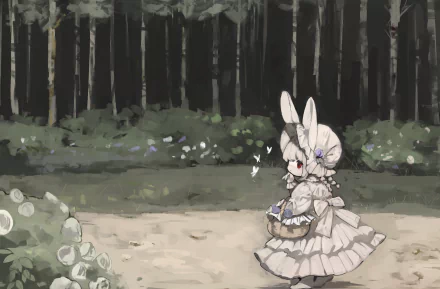 Anime girl anime girl HD Desktop Wallpaper | Background Image