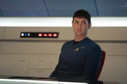 Spock Ethan Peck TV Show Star Trek: Strange New Worlds HD Desktop Wallpaper | Background Image