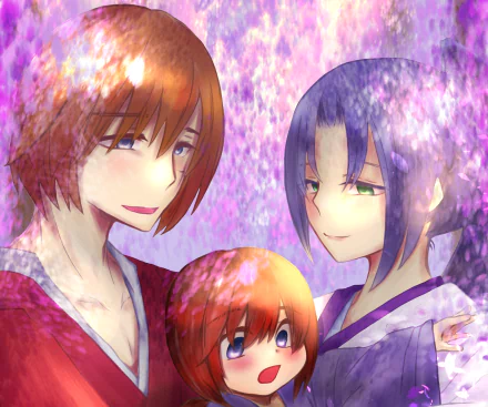 Kaoru Kamiya Kenshin Himura Anime Rurouni Kenshin HD Desktop Wallpaper | Background Image