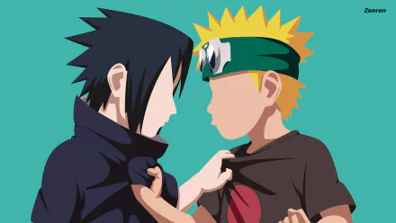 Naruto Uzumaki Sasuke Uchiha Anime Naruto Naruto & Sasuke HD Desktop Wallpaper | Background Image