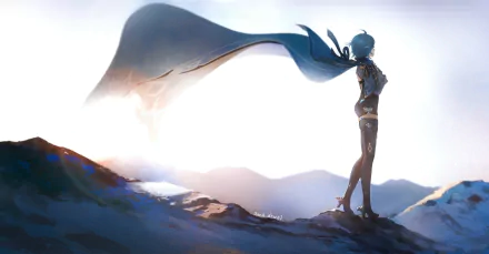 Eula (Genshin Impact) video game Genshin Impact HD Desktop Wallpaper | Background Image