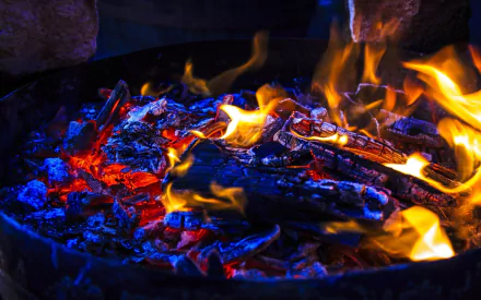 photography fire burning HD Desktop Wallpaper | Background Image