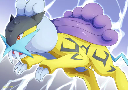 Raikou (Pokémon) video game Pokemon HD Desktop Wallpaper | Background Image