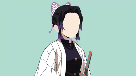 Shinobu Kochou Anime Demon Slayer: Kimetsu no Yaiba HD Desktop Wallpaper | Background Image