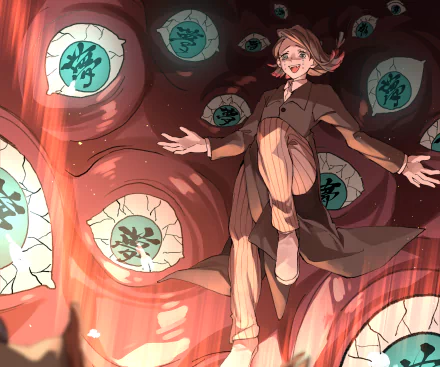 Enmu (Demon Slayer) Anime Demon Slayer: Kimetsu no Yaiba HD Desktop Wallpaper | Background Image