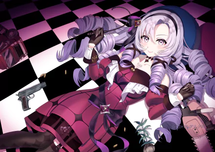 Nijisanji Hyakumantenbara Salome Anime Virtual Youtuber HD Desktop Wallpaper | Background Image