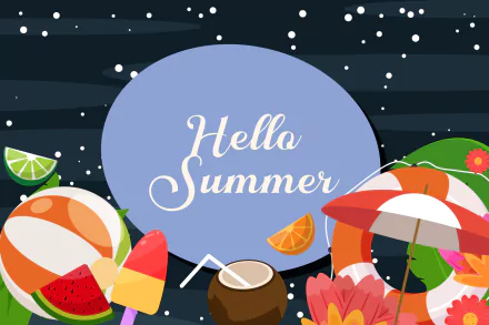 artistic summer HD Desktop Wallpaper | Background Image
