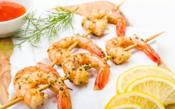 food shrimp HD Desktop Wallpaper | Background Image