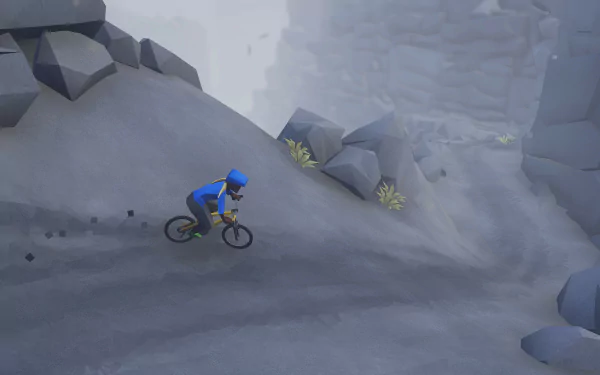 video game Lonely Mountains: Downhill HD Desktop Wallpaper | Background Image