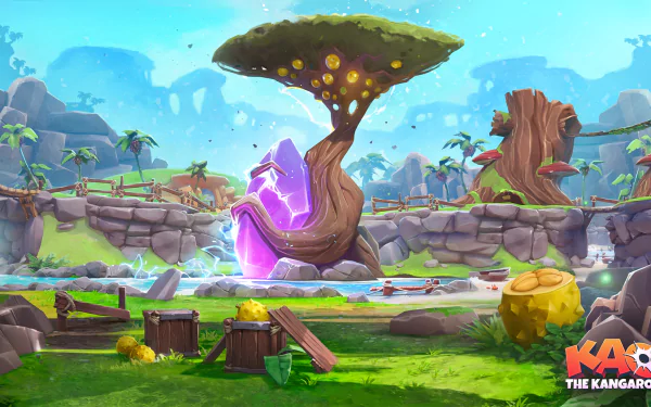 video game Kao the Kangaroo HD Desktop Wallpaper | Background Image