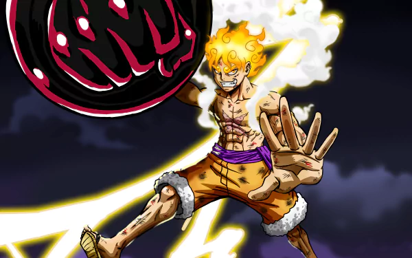 Gear 5 (One Piece) Monkey D. Luffy Anime One Piece HD Desktop Wallpaper | Background Image
