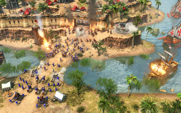 video game Age of Empires III: Definitive Edition HD Desktop Wallpaper | Background Image