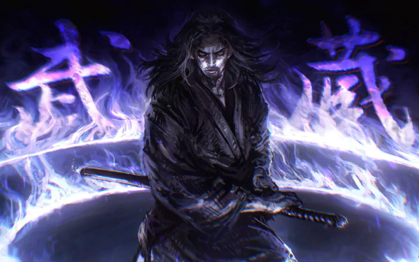Miyamoto Musashi (Vagabond) Anime Vagabond HD Desktop Wallpaper | Background Image
