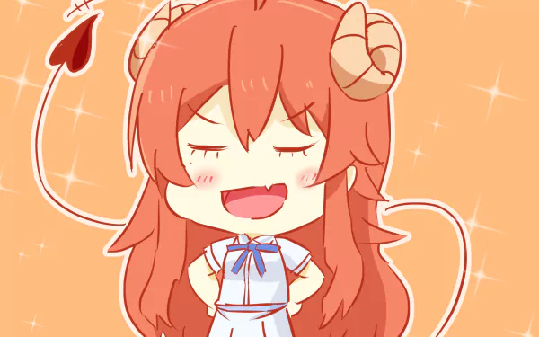 Yuuko Yoshida Anime The Demon Girl Next Door HD Desktop Wallpaper | Background Image