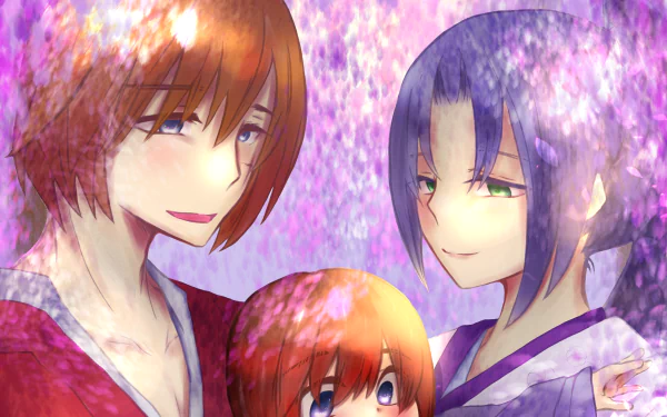 Kaoru Kamiya Kenshin Himura Anime Rurouni Kenshin HD Desktop Wallpaper | Background Image