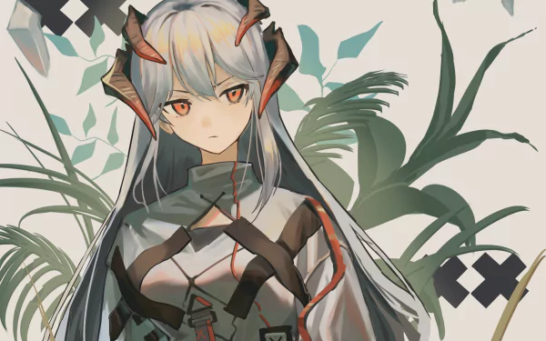 Saria (Arknights) video game Arknights HD Desktop Wallpaper | Background Image