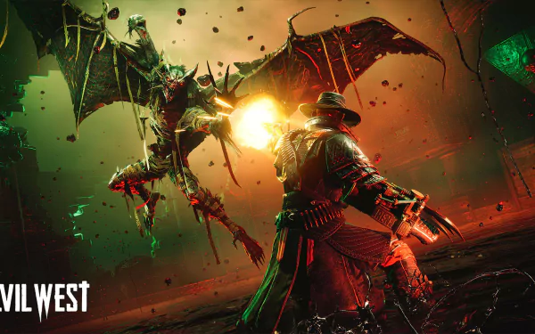 video game Evil West HD Desktop Wallpaper | Background Image