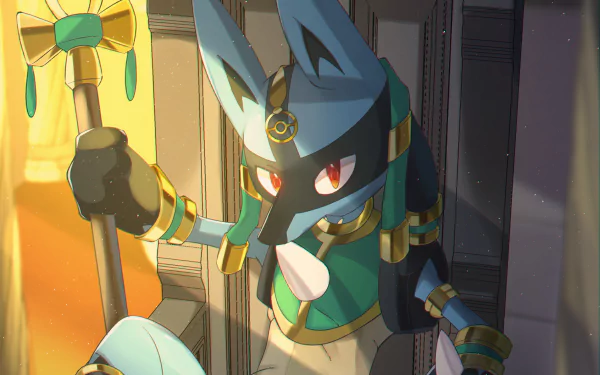 Lucario (Pokémon) video game Pokémon UNITE HD Desktop Wallpaper | Background Image