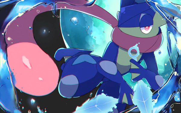 Greninja (Pokémon) video game Pokemon HD Desktop Wallpaper | Background Image