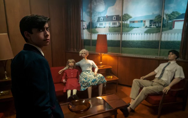 Aidan Gallagher Number Five (The Umbrella Academy) TV Show The Umbrella Academy HD Desktop Wallpaper | Background Image