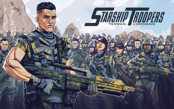 video game Starship Troopers: Terran Command HD Desktop Wallpaper | Background Image