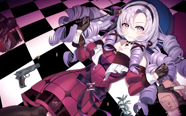 Nijisanji Hyakumantenbara Salome Anime Virtual Youtuber HD Desktop Wallpaper | Background Image