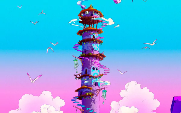 tower artistic building HD Desktop Wallpaper | Background Image