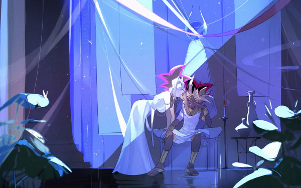 Yami Yugi Pharaoh Atem Anime Yu-Gi-Oh! HD Desktop Wallpaper | Background Image