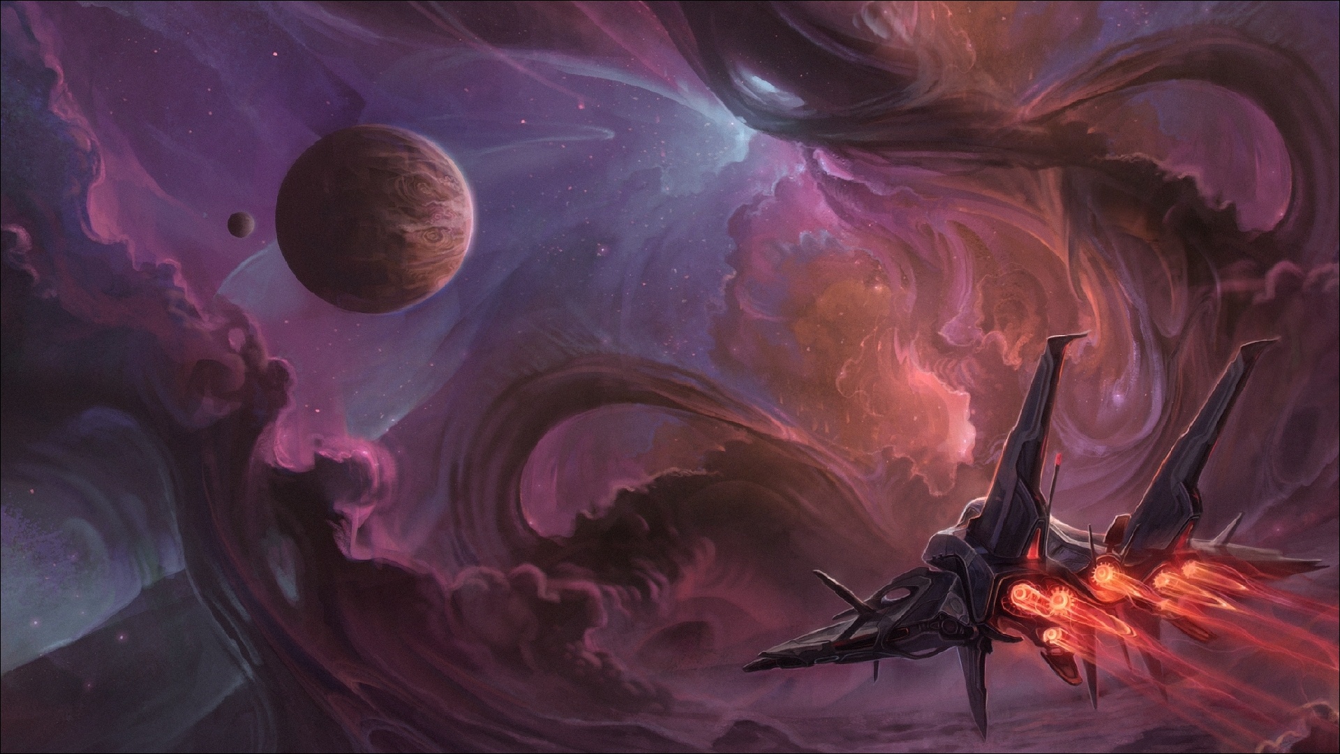 Download Sci Fi Spaceship HD Wallpaper