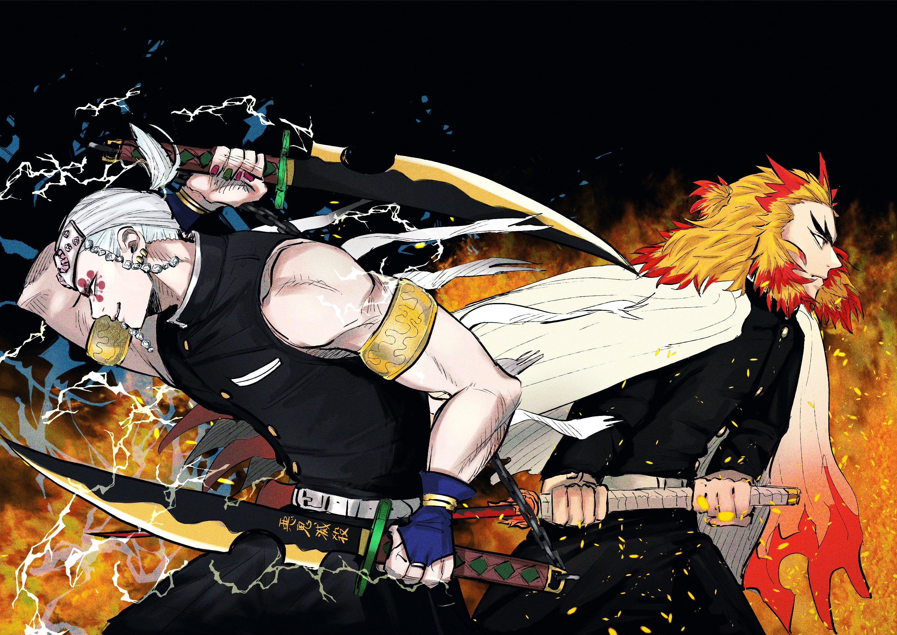 Demon Slayer: Kimetsu no Yaiba HD Wallpaper by ひとばしら