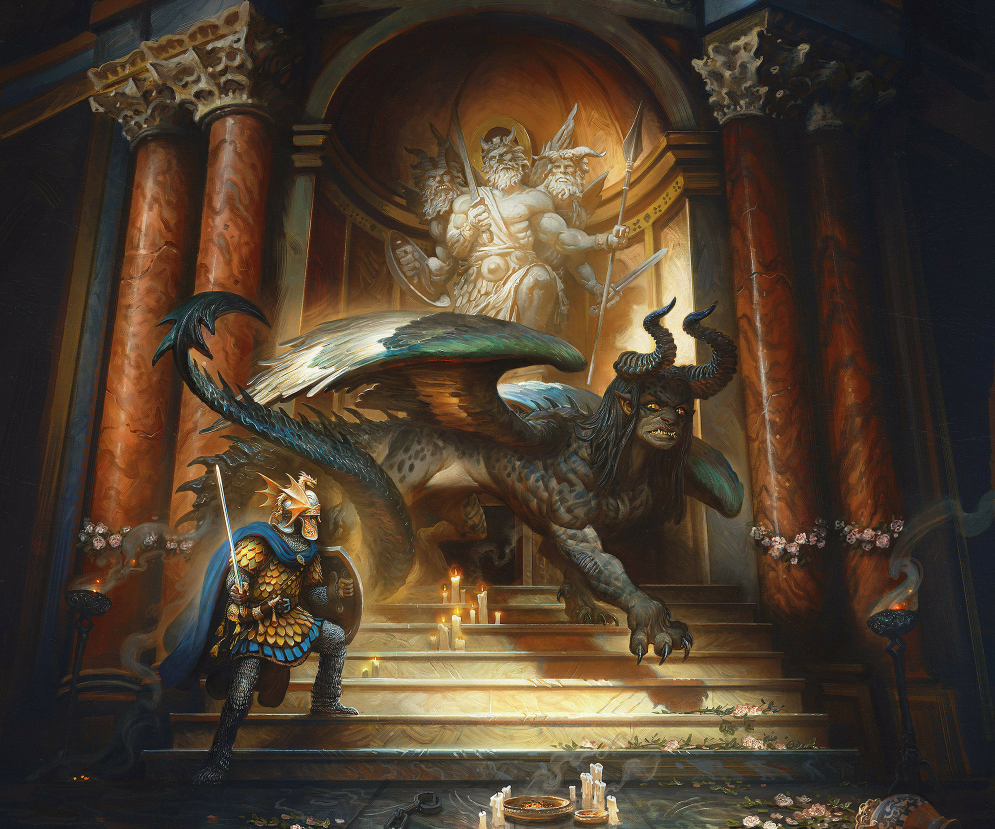 The Faerie Queene : The Beast Beneath the Altar by Justin Gerard