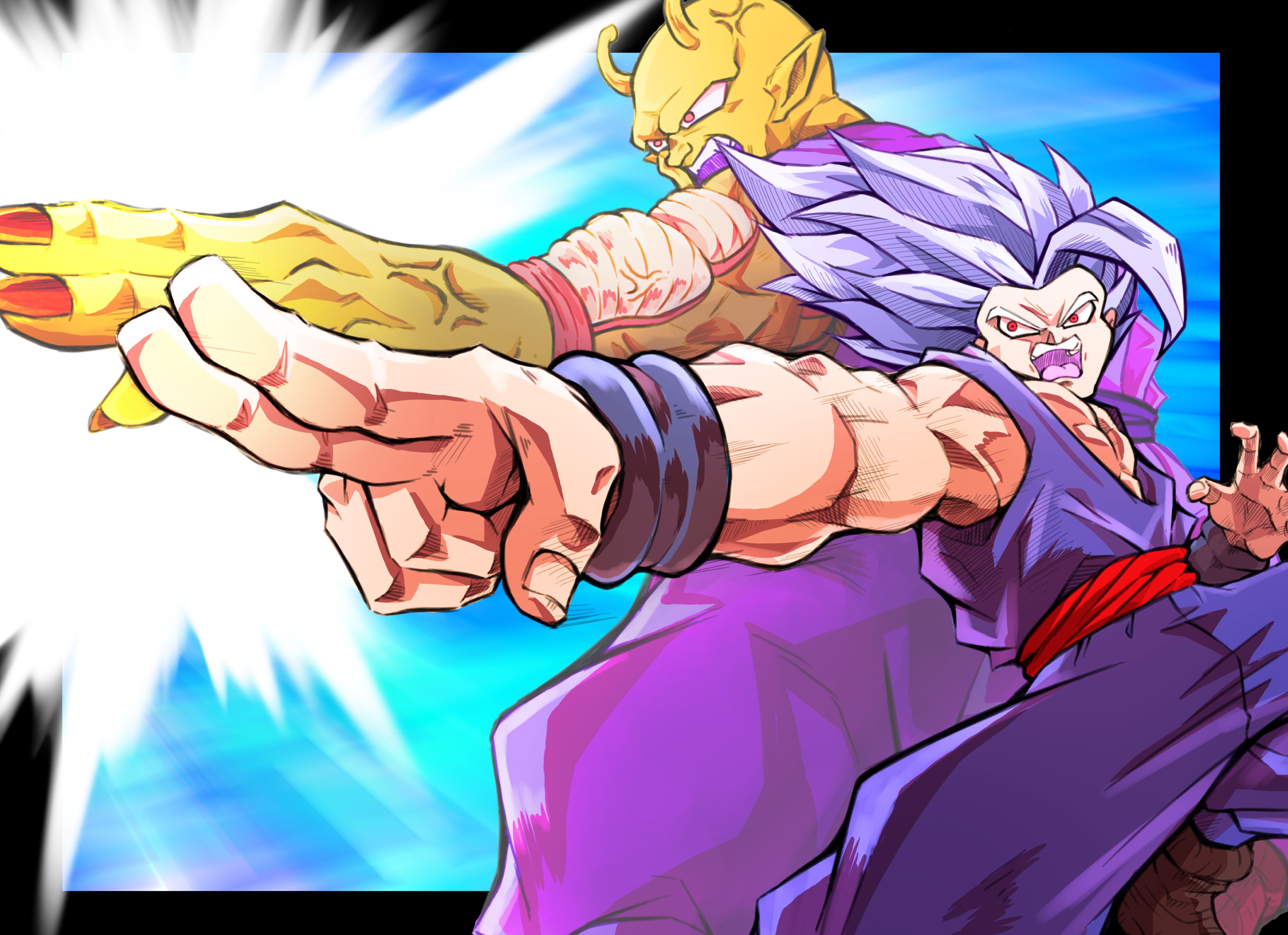 Anime Dragon Ball Z 4k Ultra HD Wallpaper by Mj3