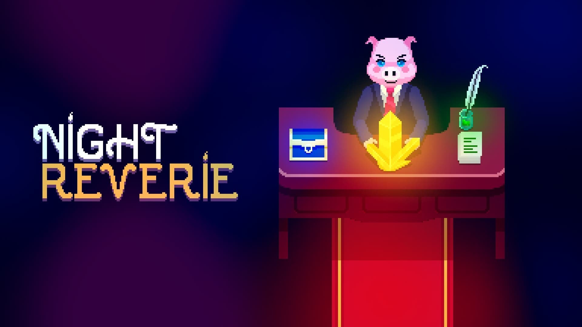 Download Video Game Night Reverie HD Wallpaper