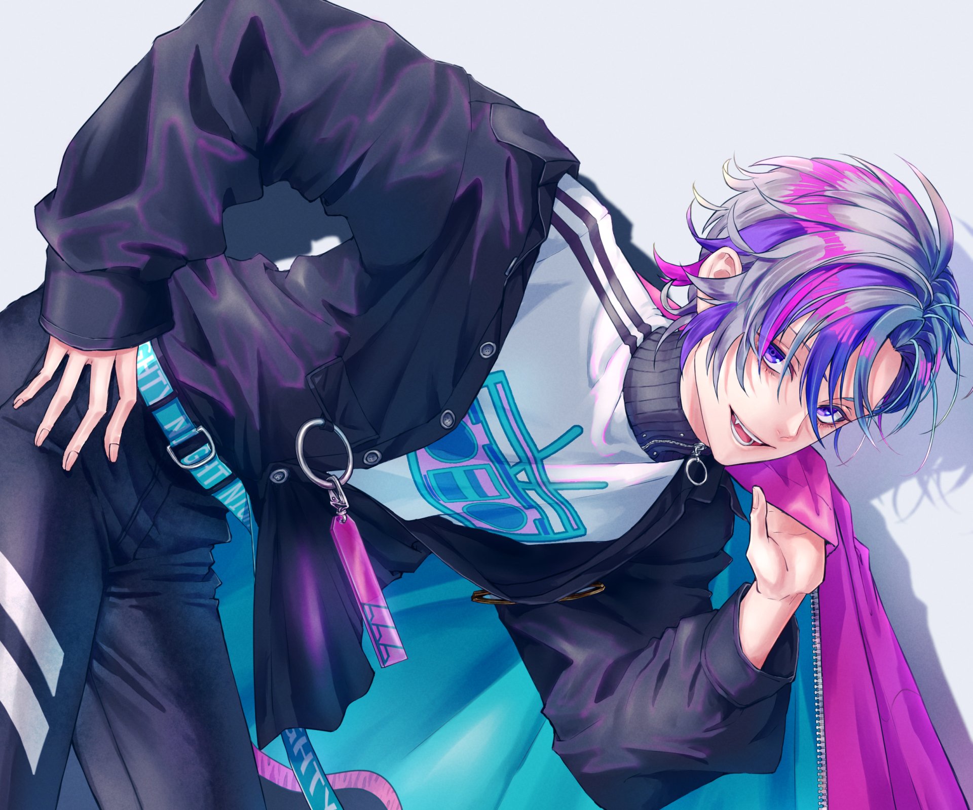 Download Nijisanji Fuwa Minato Anime Virtual Youtuber HD Wallpaper