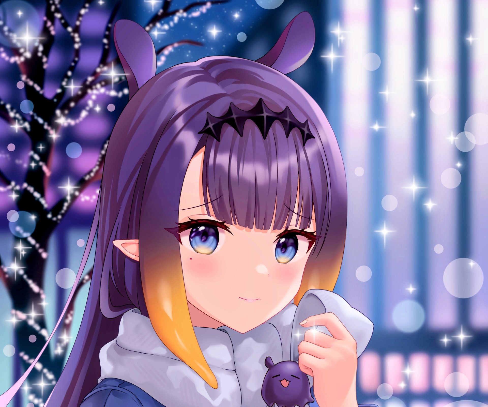 Download Hololive Ninomae Ina'nis Anime Virtual Youtuber 4k Ultra HD Wallpaper