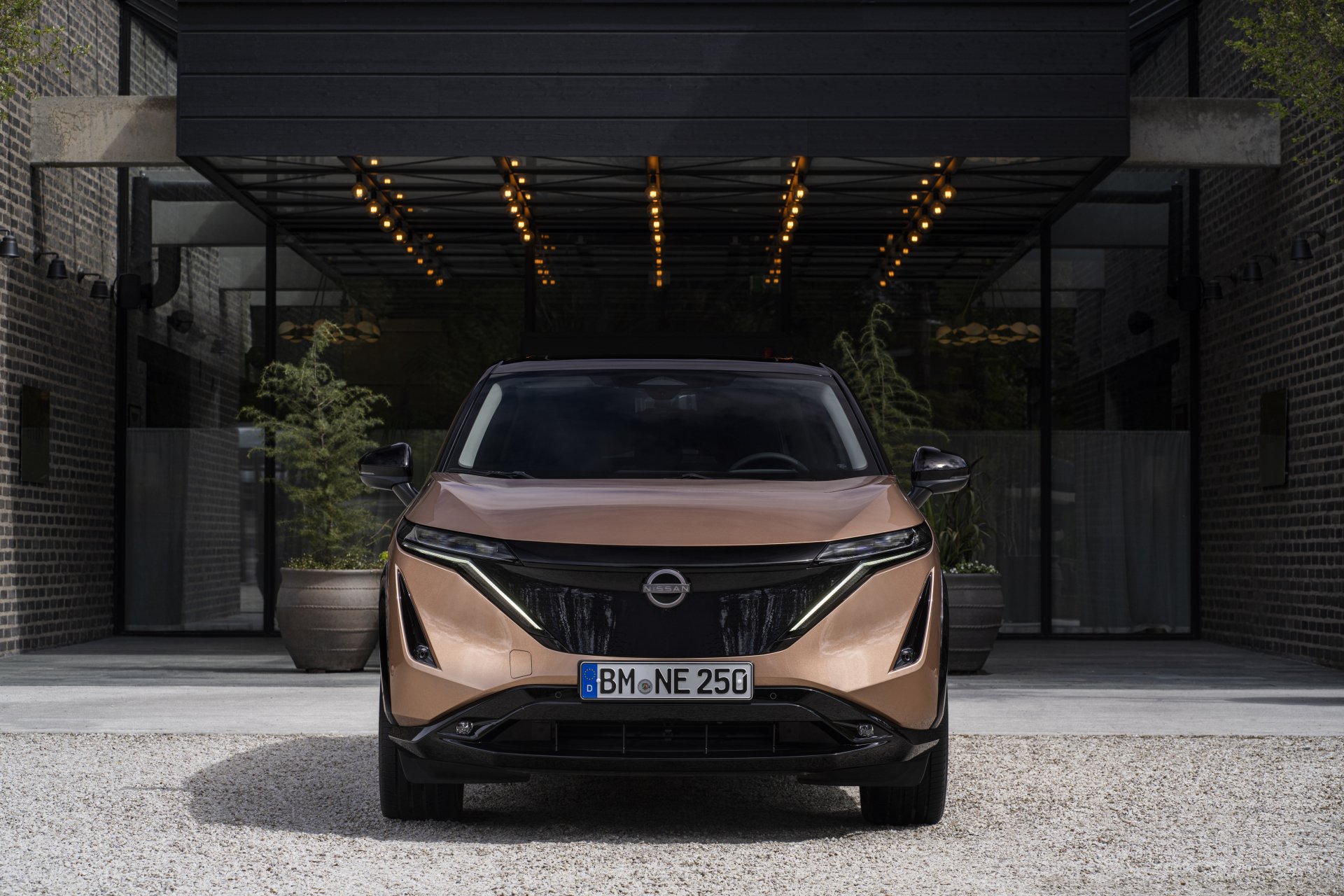 Download Vehicle Nissan Ariya 4k Ultra HD Wallpaper