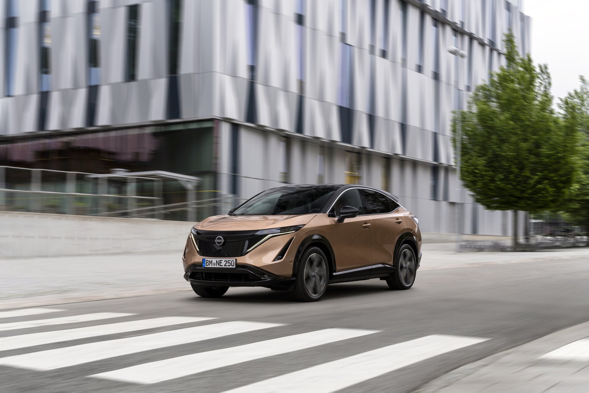 Download Vehicle Nissan Ariya 4k Ultra HD Wallpaper