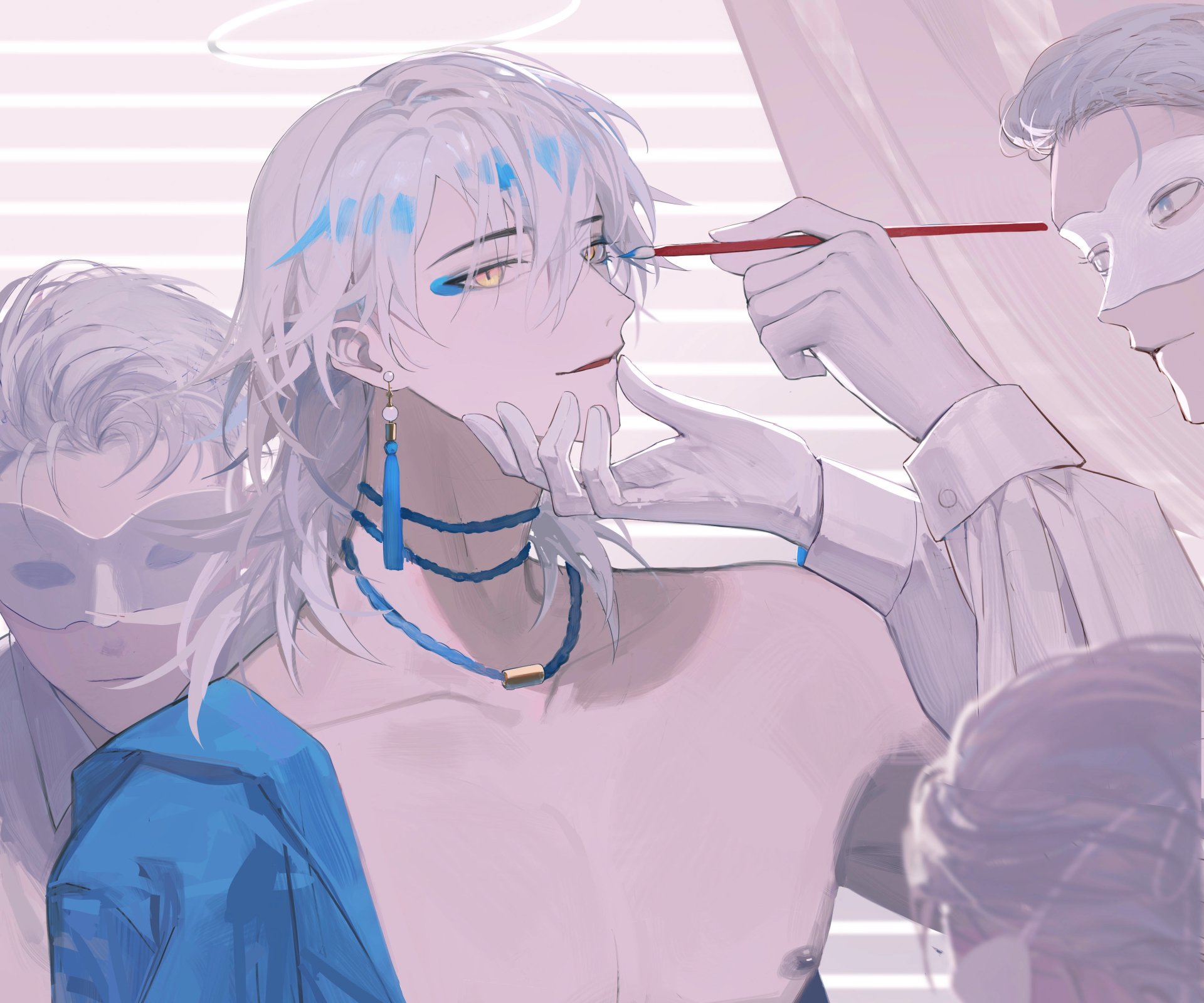 Download Luxiem Vox Akuma Anime Virtual Youtuber 4k Ultra HD Wallpaper