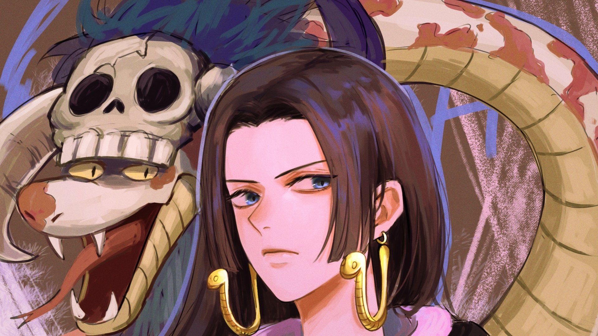 Download Boa Hancock Anime One Piece HD Wallpaper by Bin